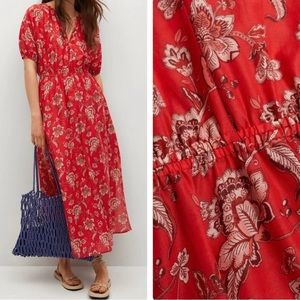 MNG Mango Maxi Dress featherweight